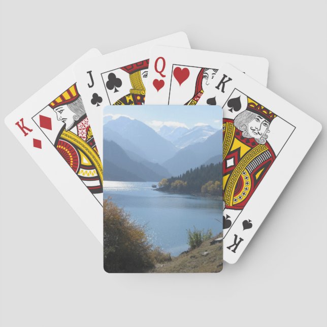 Himmlische Lake Playing Cards Spielkarten (Rückseite)