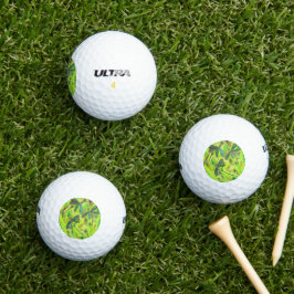 Himmlische Libellen auf einem Sternenhimmel Golfball