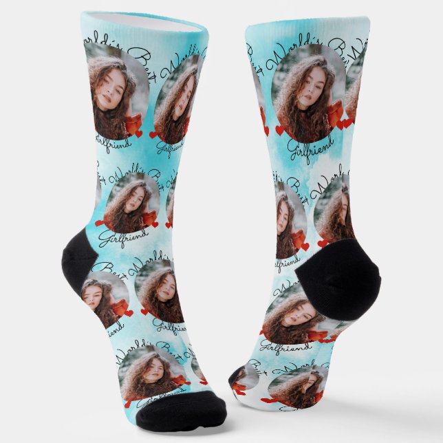 Himmlische Liebe - Fotovorlage Socken (Gewinkelt)