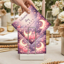 Himmlische Mondherzen Valentinsparty