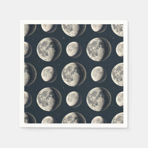 Himmlische Mondphase (2) Serviette