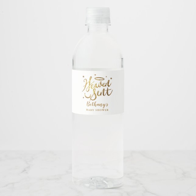 Himmlische neutrale Babydusche (Vorderseite)