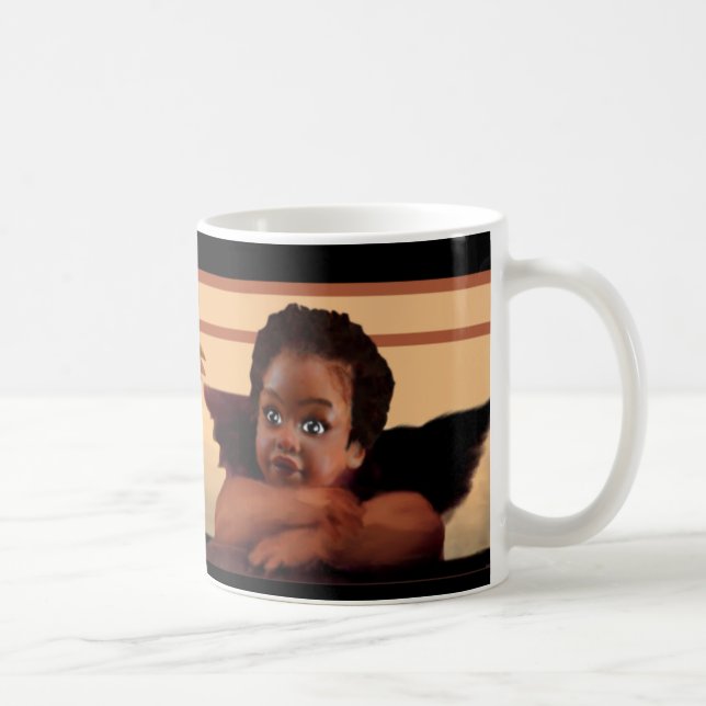 Himmlische Nubian Engel Kaffeetasse (Rechts)