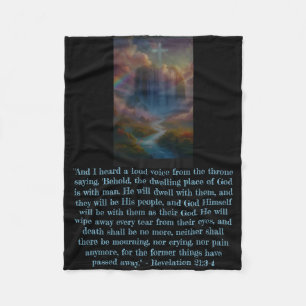 Himmlische Reiche Offenbarungsschrift Blanket Fleecedecke