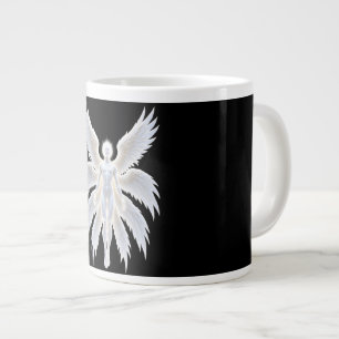 Himmlische Schutzengel-Fantasy-Kunst Jumbo-Tasse