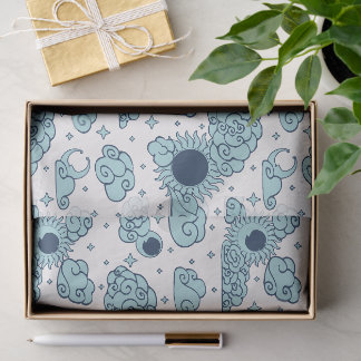 Himmlische Toile-Gravur (Luna Porzellan) Seidenpapier
