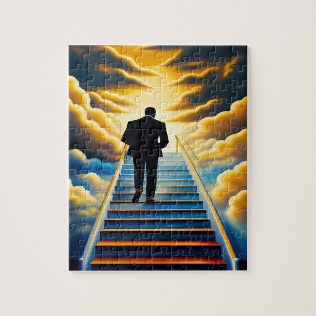 Himmlische Treppen Christlich Art Puzzle (Vertikal)