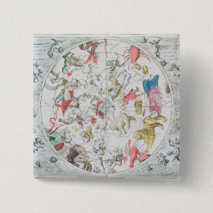 Himmlische Vertretung die Zeichen des Tierkreises Button