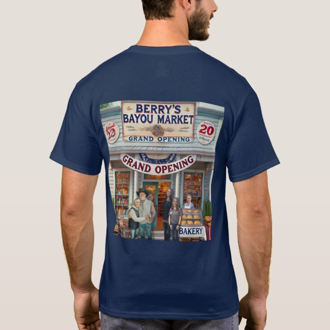 Himmlische Wünsche - Berry's Bayou Market T-Shirt (Rückseite)