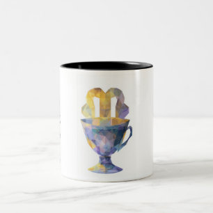 Himmlische Zodiac-Tassensammlung Zweifarbige Tasse