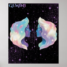 Himmlische Zwillinge – Astrologie-Kunst