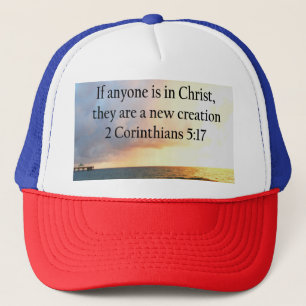 HIMMLISCHEN 2 CORINTHIANS 5:17 FOTO-DESIGN TRUCKERKAPPE
