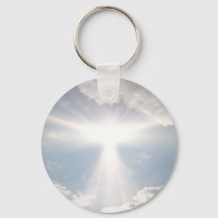 Himmlischer angelsächsischer Himmel Schlüsselanhänger