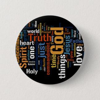 Himmlischer Ausdruck-Knopf Button