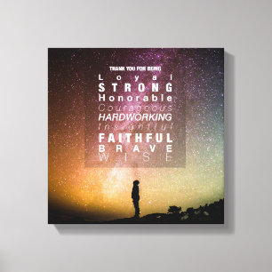 Himmlischer Charme #2 (12x12) Leinwanddruck