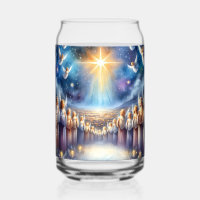 Himmlischer Chor unter dem Stern von Bethlehem