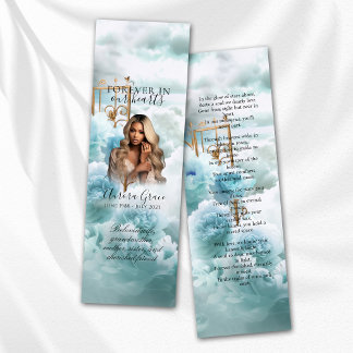 Himmlischer Garten der Rose Gedenkstätte Lesezeich Mini Visitenkarte