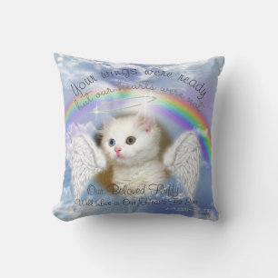 Himmlischer Himmel mit Rainbow-Pet Kissen