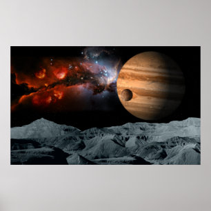 Himmlischer Marmor Poster