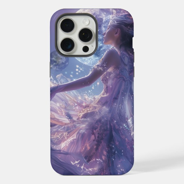 Himmlischer Schutzengel iPhone 15 Pro Max Hülle (Rückseite)