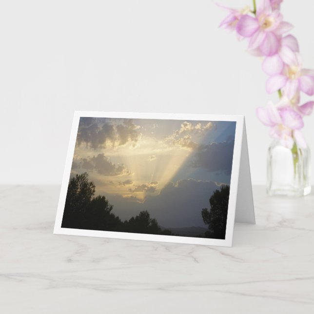 Himmlischer Sky Karte (Orchidee)