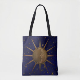 Himmlischer Sun-Mond-sternenklare Nacht Tasche