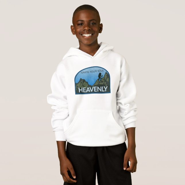 Himmlischer Tahoe-See: Soul wandern Hoodie (Vorne ganz)