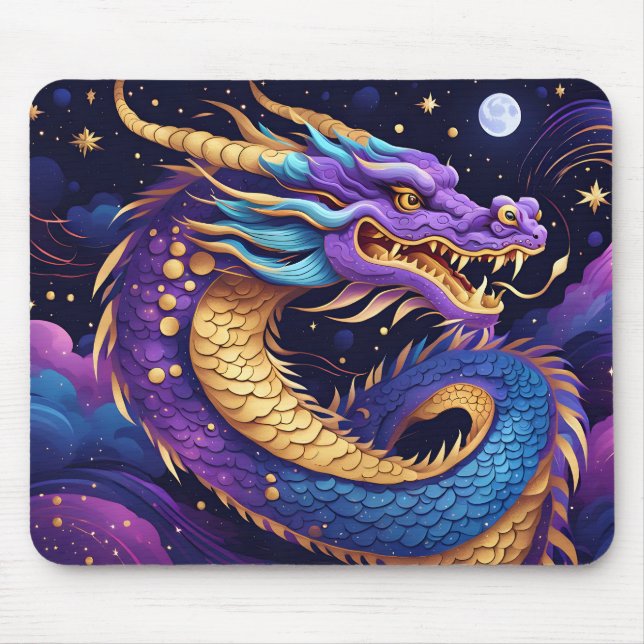 himmlisches Drachen-Mauspad Mousepad (Vorne)