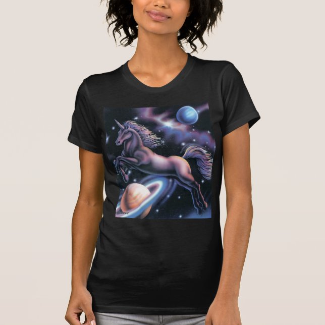 Himmlisches Einhorn T-Shirt (Vorderseite)