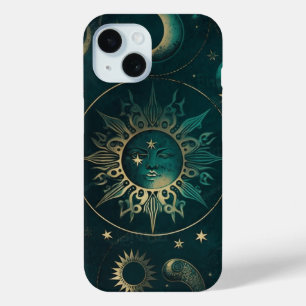 Himmlisches Grün und Gold: Elegante Handyhülle Case-Mate iPhone Hülle