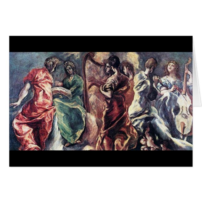 Himmlisches Konzert durch El Greco (Vorderseite (Horizontal))