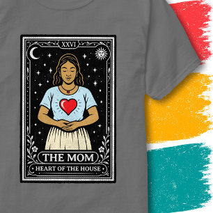 Himmlisches Mutterliebe-Symbol Vintage-Tarot-Kunst T-Shirt