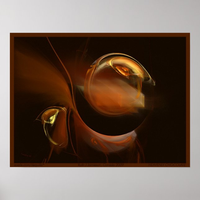 HIMMLISCHES SCHOKOLAT POSTER (Vorne)