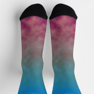Himmlisches Verblassen Socken