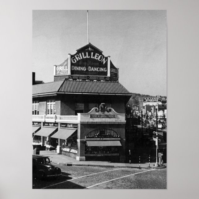 Hinck Gebäude, Montclair, New Jersey, Vintag Poster (Vorne)