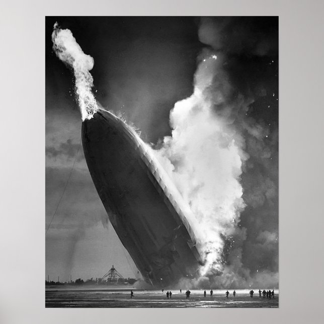 Hindenburg Desaster Plakat 16"x20". (Vorne)
