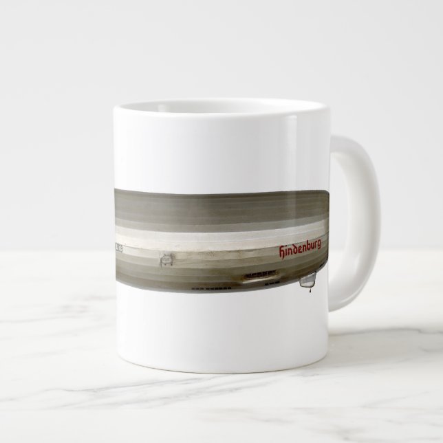 Hindenburg Jumbo-Tasse (Vorderseite Rechts)