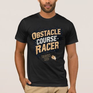Hindernisparcours-Läufer - meistens Matsch T-Shirt