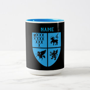 Hindernisse, die die Bar passieren Zweifarbige Tasse