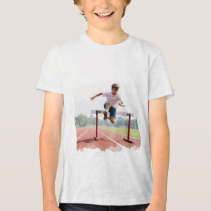 Hinderungsjunge Tri-Blend Shirt