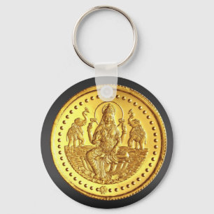 HINDISCHE GÖTTIN LAKSHMI SCHLÜSSELANHÄNGER