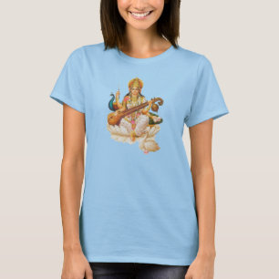Hindische Göttin Saraswati, T-Shirt