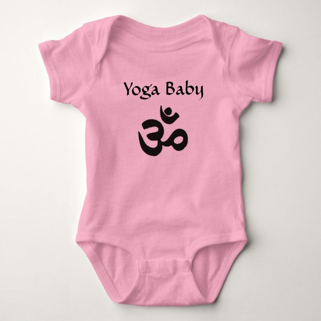 Hindisches Baby-Yoga Baby Strampler (Vorderseite)