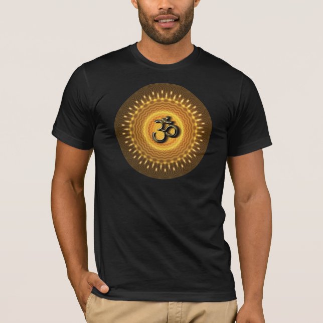 Hindisches und buddhistisches OM-Symbol T-Shirt (Vorderseite)