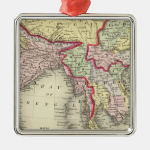 Hindoostan, Farther India, China, Tibet Silbernes Ornament