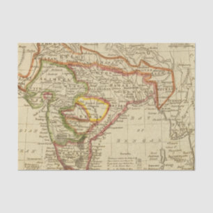 Hindoostan oder Indien Seidenpapier