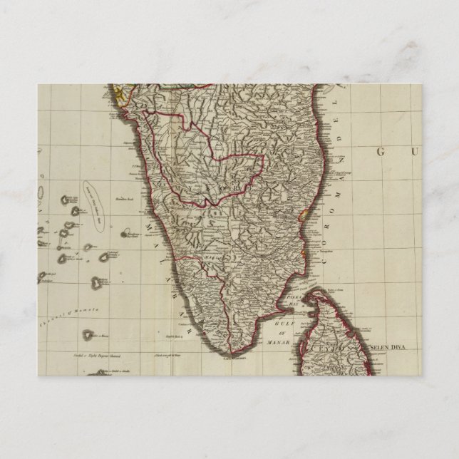 Hindoostan Süd Postkarte (Vorderseite)