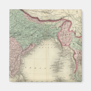 Hindoostan und weiteres Indien Magnet