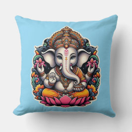 Hindou God Ganesh / Ganesha Coussin