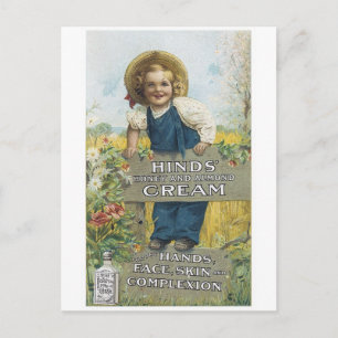 Hinds Sahnecreme Postkarte